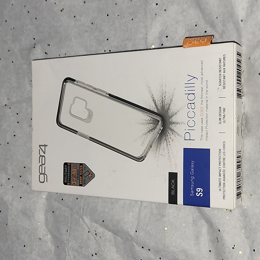 Gear4 Piccadilly Black Samsung Galaxy S9 Phone Case BNIB